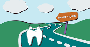  Tooth walking down road